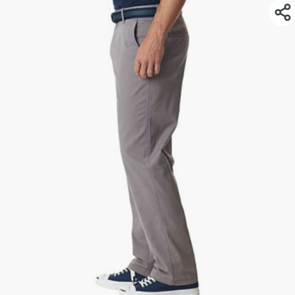 NWT Life Khaki pain front slacks - Picture 3 of 12